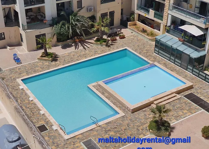 Pretty 2 Bedroom With Shared Pool Daire St. Paul's Bay